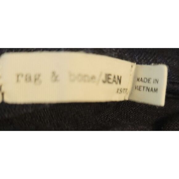 Rag & Bone Jeans Women's Blue Space Dye Knit Sweater Shirt Size XS t61 - Picture 7 of 8